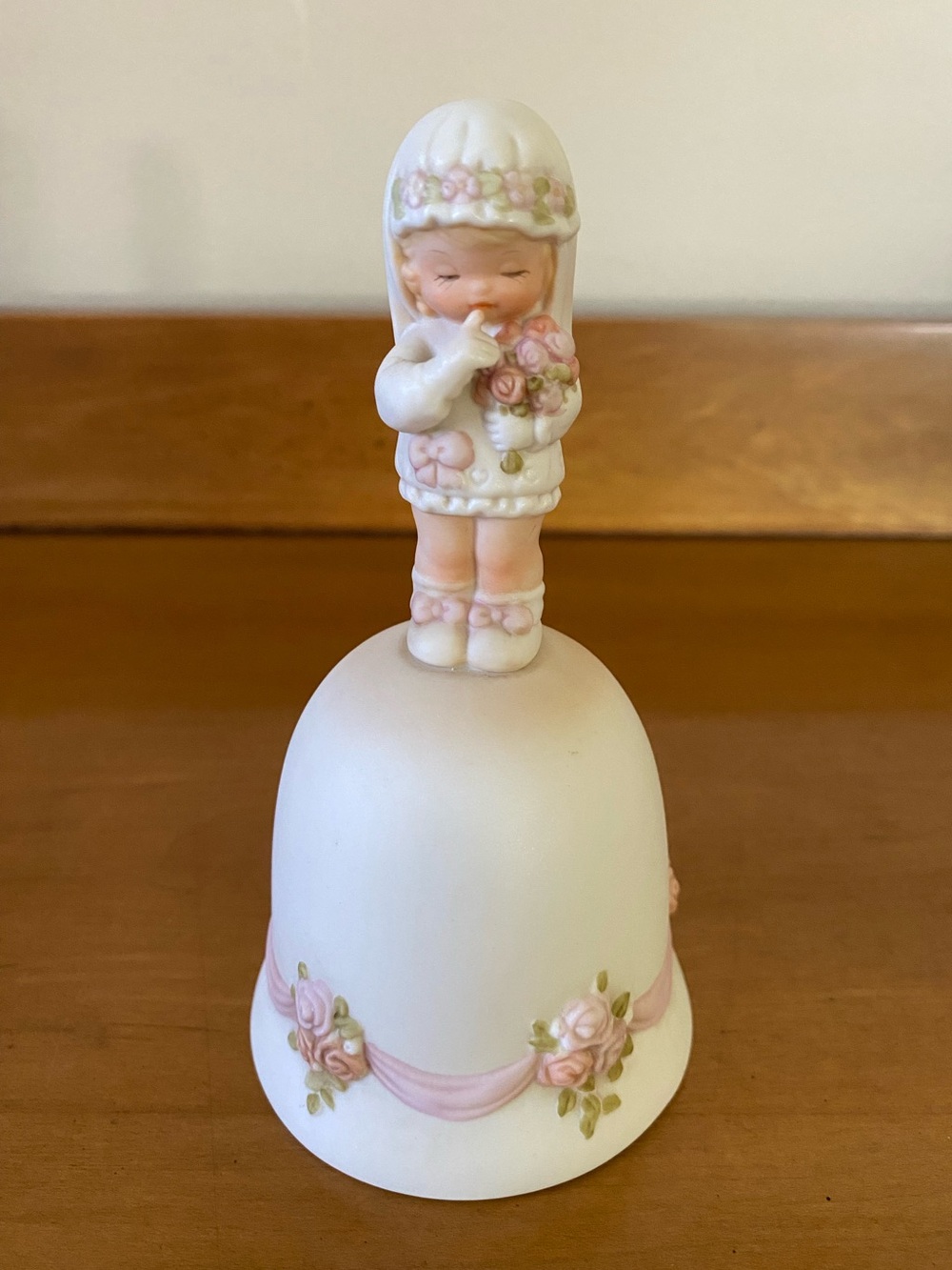 "Here's Comes The Bride, God Bless Her" bell Rare Vintage